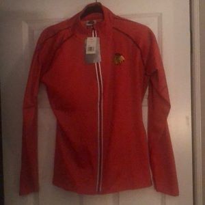 Women’s Blackhawks NHL zipup NEW